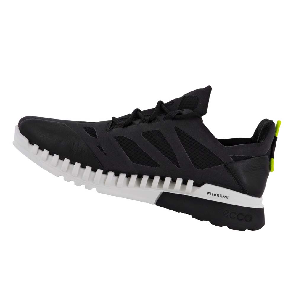 Ecco Zipflex Breathru Hm Joggesko Dame Svarte | NO 267YXF